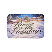 'Home for the Holidays' Bath Mat (Voorkant)