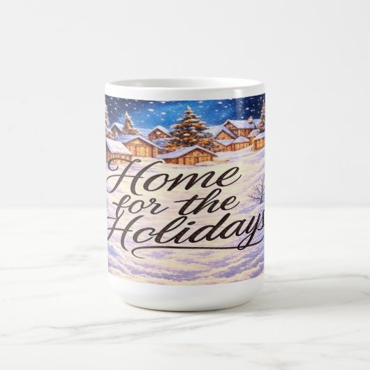 'Home for the Holidays' Coffee Mug Koffiemok (Center)