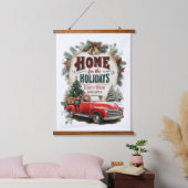  Home for the Holidays – Family & Friends Welcome  Hangend Wandkleed (Slaapkamer)