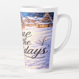 'Home for the Holidays' Latte Mug Mok