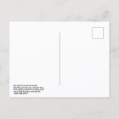 'Home for the Holidays' Postcard Briefkaart (Achterkant)