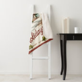 Home For The Holidays Sherpa Blanket  Deken (In situ)