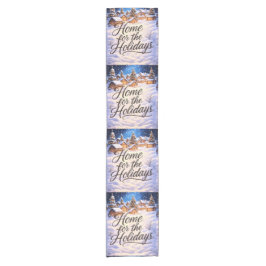 'Home for the Holidays' Table Runner Korte Tafelloper
