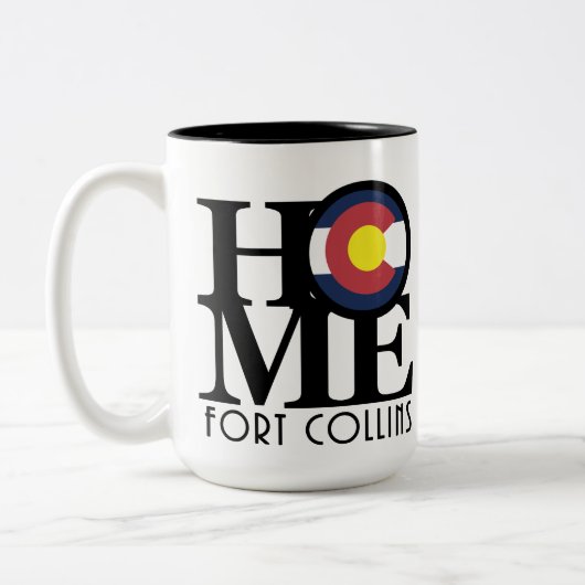 HOME Fort Collins 15oz Tweekleurige Koffiemok (Links)