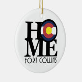 HOME Fort Collins Keramisch Ornament (Rechts)