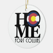 HOME Fort Collins Keramisch Ornament (Links)