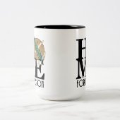 HOME Fort Gibson Oklahoma 15oz Tweekleurige Koffiemok (Center)