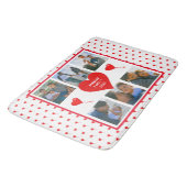 Home Foto Persoonlijke Valentijn voor Collage Fami Badmat (Gekanteld)