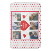 Home Foto Persoonlijke Valentijn voor Collage Fami Badmat (Voorkant Verticaal)