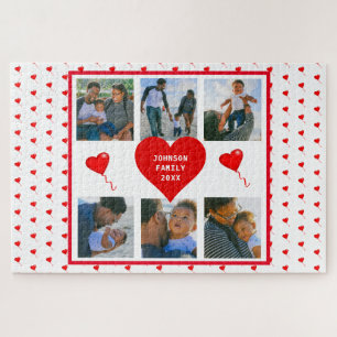 Home Foto Persoonlijke Valentijn voor Collage Fami Legpuzzel