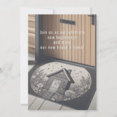 Home Foto, Sjabloon Housewarming Uitnodiging (Achterkant)