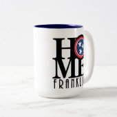 HOME Franklin 15oz Tweekleurige Koffiemok (Voorkant rechts)