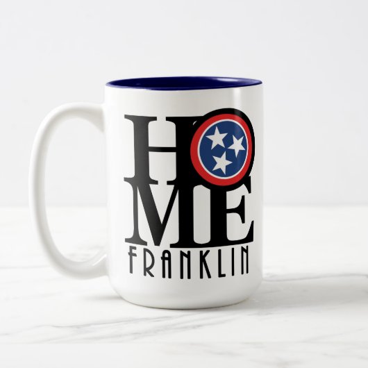 HOME Franklin 15oz Tweekleurige Koffiemok (Links)