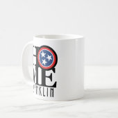 HOME Franklin Tennessee 11oz Koffiemok (Voorkant links)