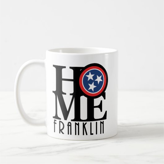 HOME Franklin Tennessee 11oz Koffiemok (Links)