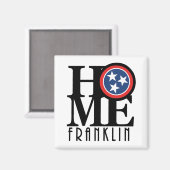 HOME Franklin Tennessee Magneet (Voorkant / Achterkant)
