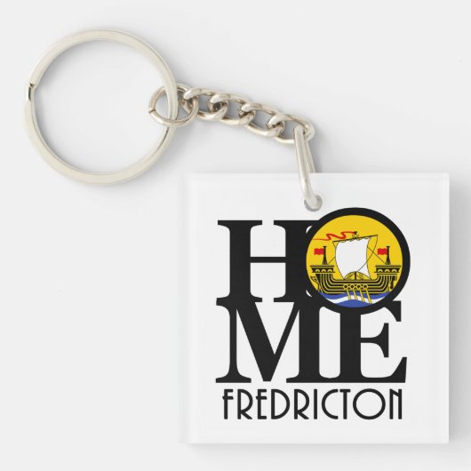 HOME Fredricton New Brunswick Sleutelhanger (voorkant)