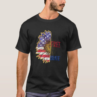 Home Free Independence Day July 4th   T-shirt