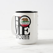HOME Freedom California 15oz Tweekleurige Koffiemok (Voorkant links)