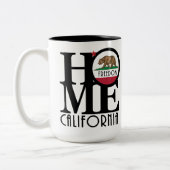 HOME Freedom California 15oz Tweekleurige Koffiemok (Links)