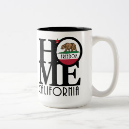 HOME Freedom California 15oz Tweekleurige Koffiemok