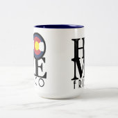 HOME Frisco Colorado 15oz Tweekleurige Koffiemok (Center)