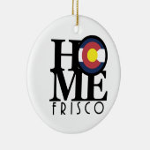 HOME Frisco Colorado Keramisch Ornament (Rechts)