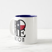 HOME Fulton Texas Tweekleurige Koffiemok (Voorkant links)