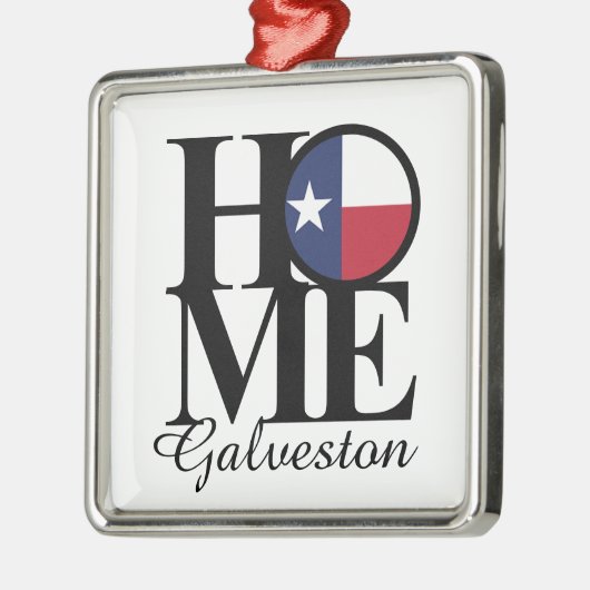 HOME Galveston-kerstversiering Metalen Ornament