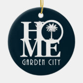HOME Garden City SC Keramisch Ornament (Voorkant)