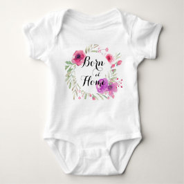 Home Geboorte Bloemen Baby Meisje Romper