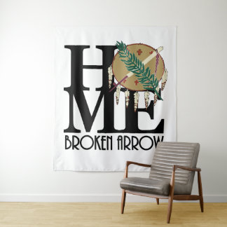 HOME gebroken Pijl OK Wandkleed