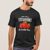 Home Gekweekte Aardbeien  Aardbei Meisje T-shirt (Voorkant)