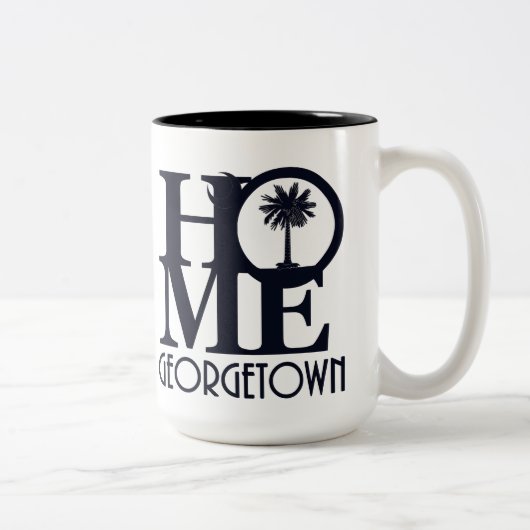 HOME Georgetown SC 15oz Tweekleurige Koffiemok (Rechts)