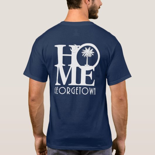 HOME Georgetown SC T-shirt (Achterkant)