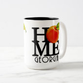 HOME Georgia 15oz Tweekleurige Koffiemok (Voorkant rechts)