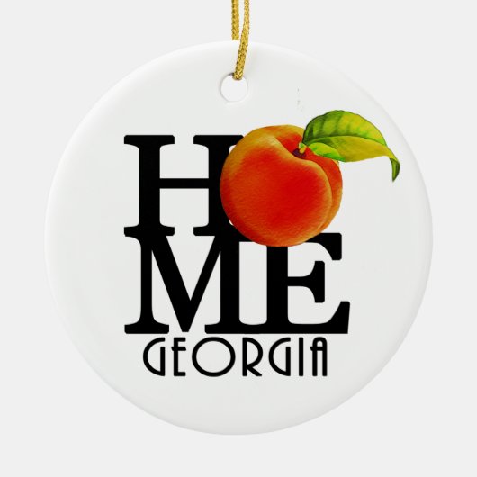 HOME Georgia Keramisch Ornament (Voorkant)