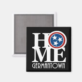 HOME Germantown Tennessee Magneet (Voorkant / Achterkant)