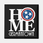 HOME Germantown Tennessee Magneet (Voorkant)