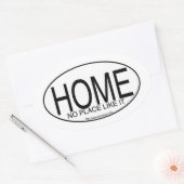 Home Gezegde Euro Oval Decale Style Slogan Ovale Sticker (Envelop)