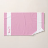 Home-gezoet startpunt op Roos Gold & White Bad Handdoek (Handdoek)