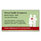 Home Gezondheid Companion CNA Magnetisch Visitekaartje (Voorkant)