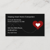 Home Gezondheid Companion Visitekaartjes (Voorkant)