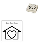 Home Gezondheid Eenvoudige rubberen stempel (Gestempeld)