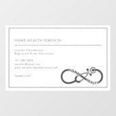 Home Gezondheid Verpleegkundige diensten Stethosco Raamsticker (Vel)