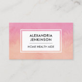 Home Gezondheidsassistent Verpleegkunde Medisch as Visitekaartje (Voorkant)