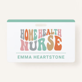 Home Gezondheidszorg Verpleegkundige Verzorger Badge