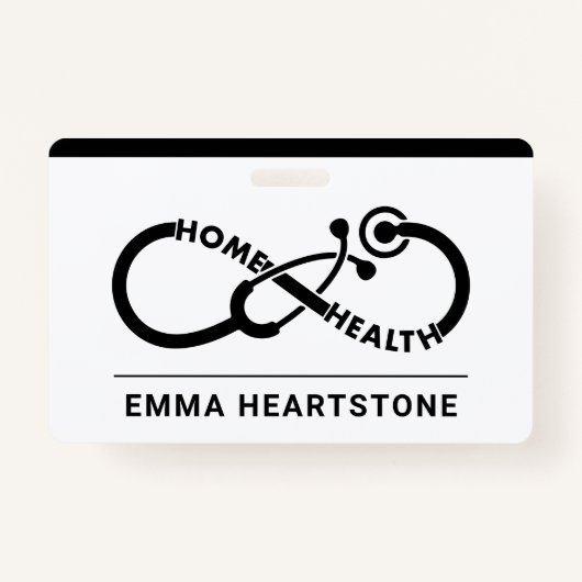 Home Gezondheidszorg Verpleegkundige Verzorger Badge (Voorkant)