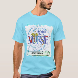 Home Gezondheidszorg Verpleegster Motto T-shirt
