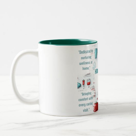 Home Gezondheidszorgmedewerkers Keramische Mok (Links)